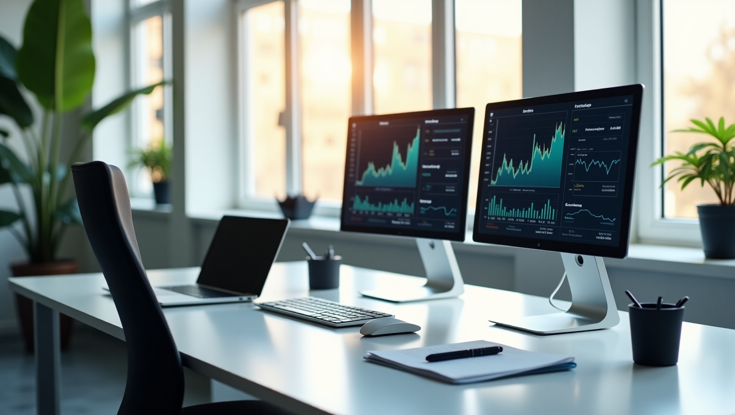 Expert en audit financier travaillant sur des analyses